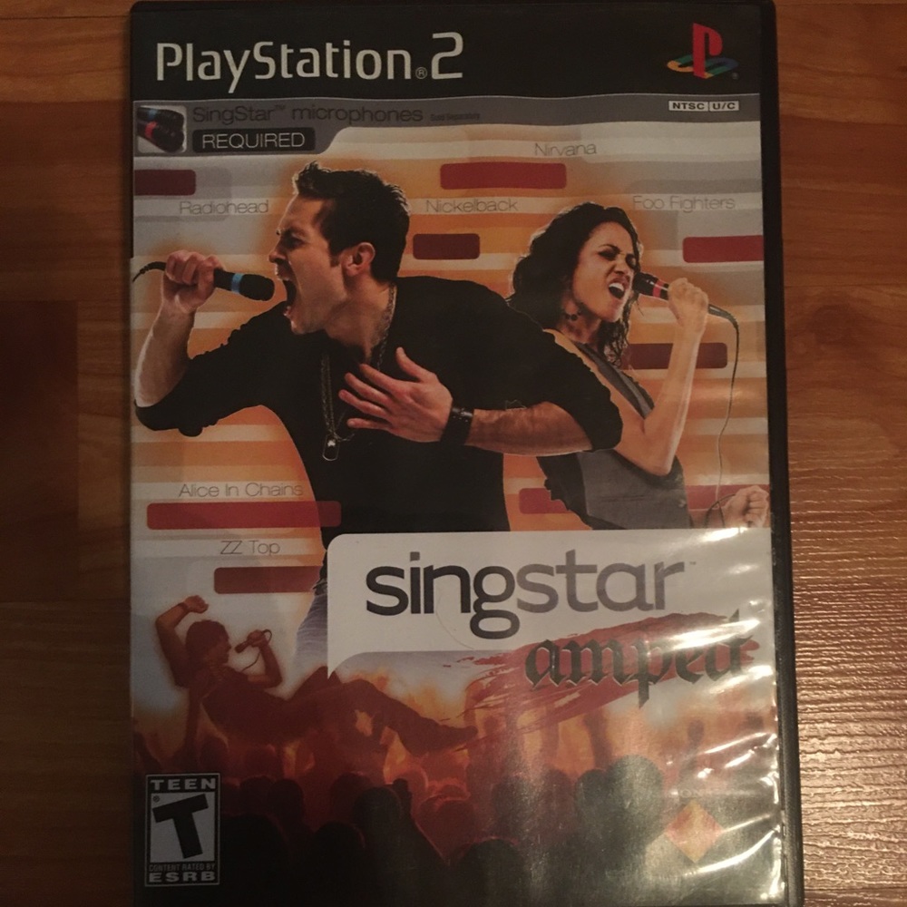 SingStar Amped PlayStation 2